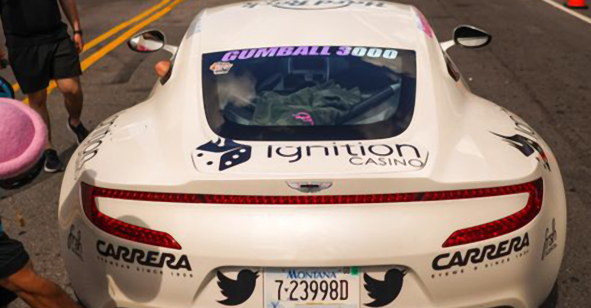 Ignition Gumball rally car in Nashville 2022